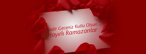 Kadir Gecesi facebook kapak fotoğrafı