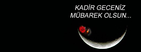 Kadir Gecesi facebook kapak fotoğrafı