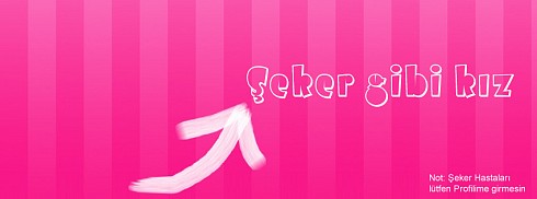Şeker Gibi Kız facebook kapak fotoğrafı
