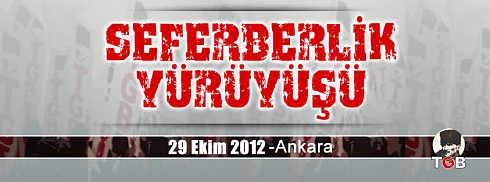 TGB - 29 Ekim Seferberlik Yürüyüşü facebook kapak fotoğrafı