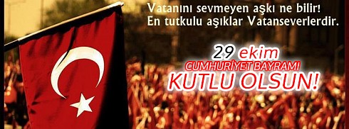29 Ekim Cumhuriyet Bayramınız Kutlu Olsun facebook kapak fotoğrafı