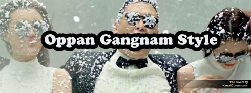 Oppan Gangnam Style facebook kapak fotoğrafı