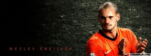 Wesley Sneijder facebook kapak fotoğrafı