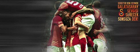 Şereftir Seni Sevmek - Galatasaray facebook kapak fotoğrafı