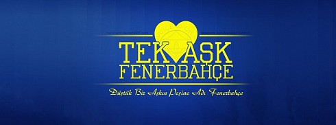 Tek Aşk Fenerbahçe facebook kapak fotoğrafı