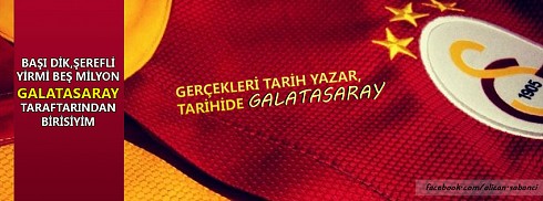 Galatasaray taraftarından birisiyim facebook kapak fotoğrafı
