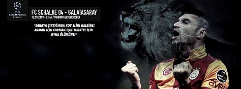 Fc Shalke 04 - Galatasaray facebook kapak fotoğrafı