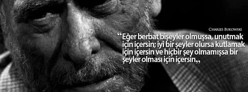 Charles Bukowski - İçersin facebook kapak fotoğrafı