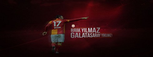 Burak Yılmaz - Galatasaray Yıkılmaz facebook kapak fotoğrafı