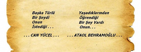 Can Yücel - Ataol Behramoğlu facebook kapak fotoğrafı