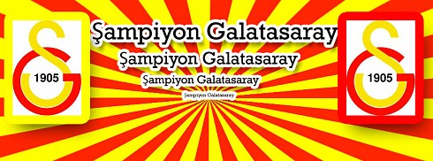 Şampiyon Galatasaray facebook kapak fotoğrafı