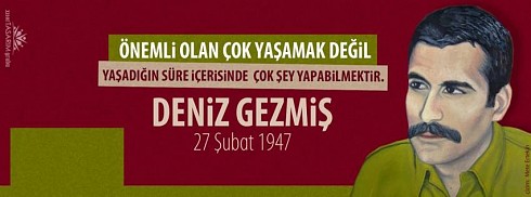 Deniz Gezmiş facebook kapak fotoğrafı