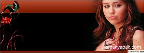 Miley Cyrus facebook kapak fotoğrafı