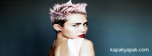 Miley Cyrus facebook kapak fotoğrafı