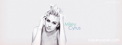 Miley Cyrus facebook kapak fotoğrafı