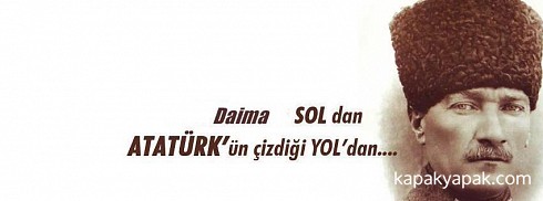 Atatürk facebook kapak fotoğrafı