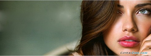 Adriana Lima facebook kapak fotoğrafı