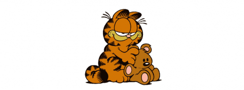 Garfield ve Ayıcık facebook kapak fotoğrafı