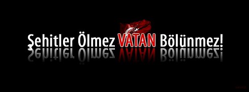 Şehitler Ölmez Vatan Bölünmez facebook kapak fotoğrafı