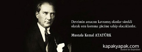 Atatürk facebook kapak fotoğrafı