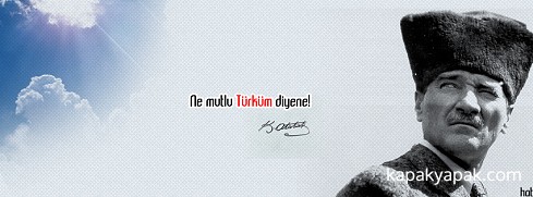 Atatürk - Ne Mutlu Türküm Diyene facebook kapak fotoğrafı