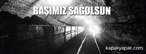 Başımız Sağolsun - Soma facebook kapak fotoğrafı