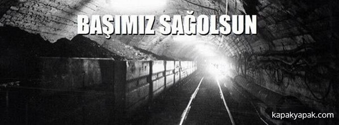 Başımız Sağolsun - Soma facebook kapak fotoğrafı