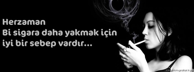 Sigara facebook kapak fotoğrafı